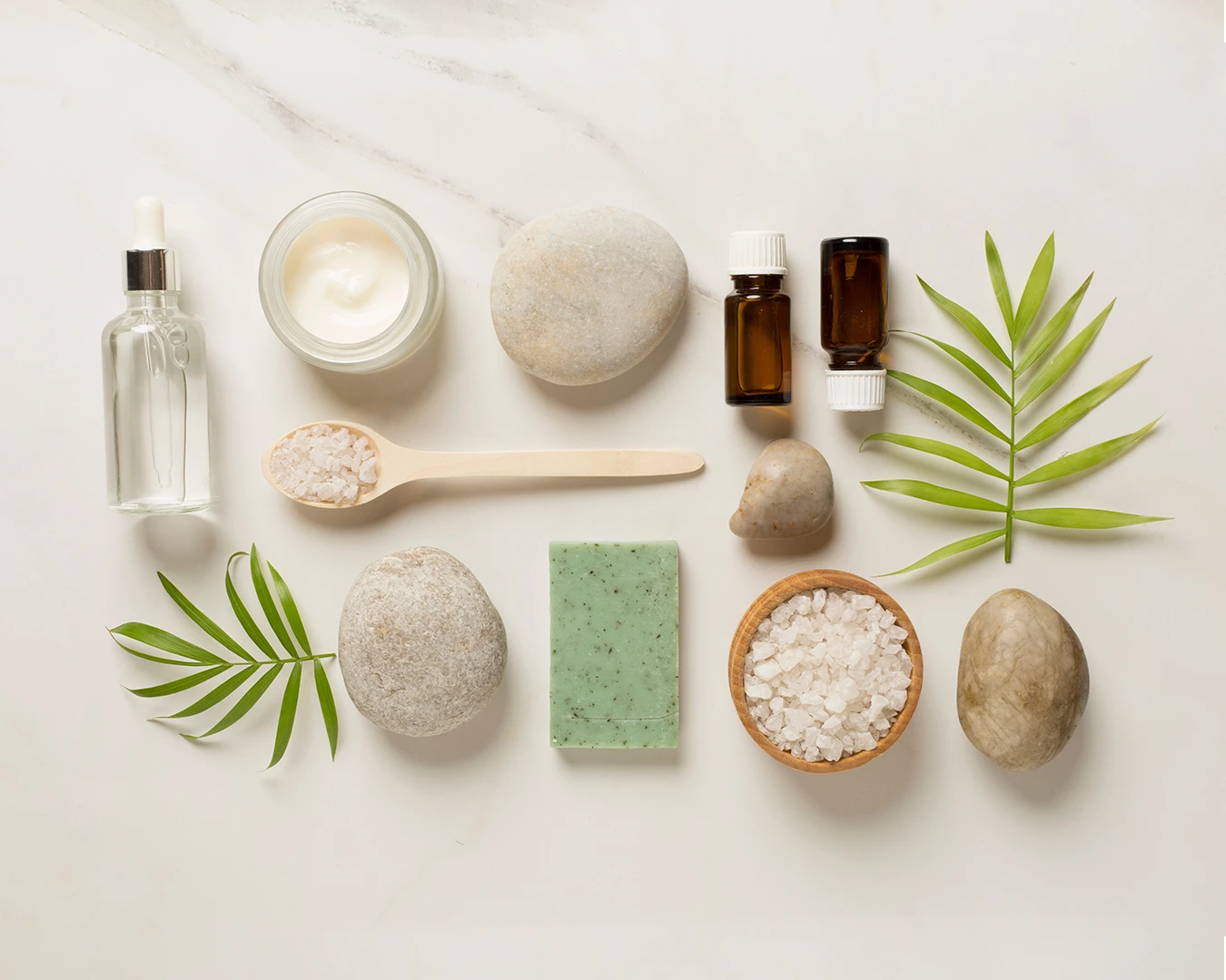 soin-massage-indien Huiles, galets, savon et sels de bain pour le massage